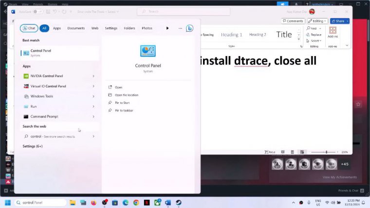fix system integrity violation error code tfav0012 on windows 1110 pc