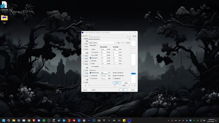 how to use stretched res
