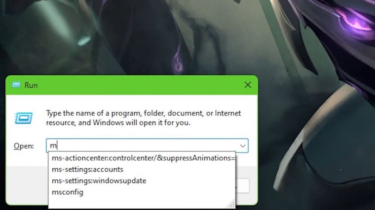 Msconfig