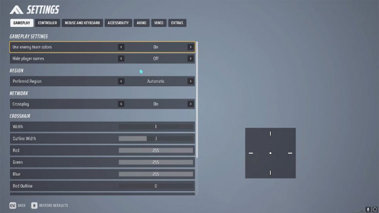 Best in-game settings