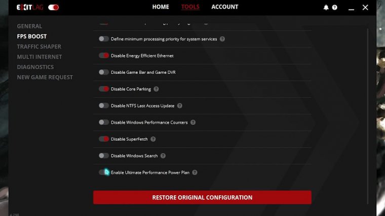 Create a restore point
