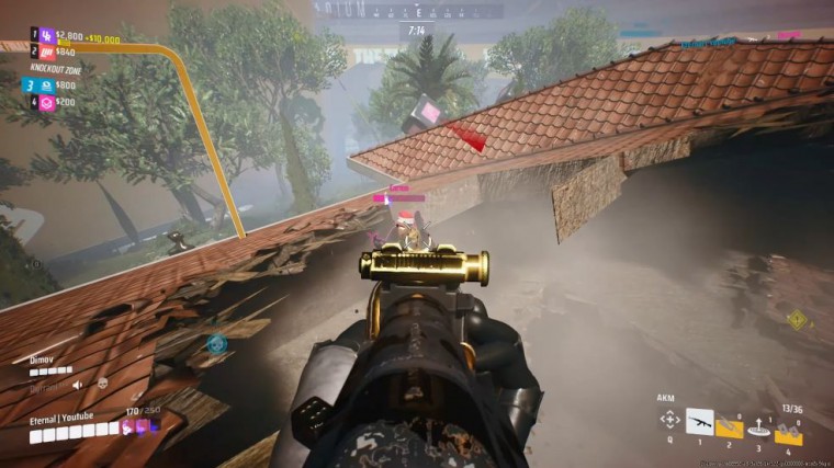 Weapon balance