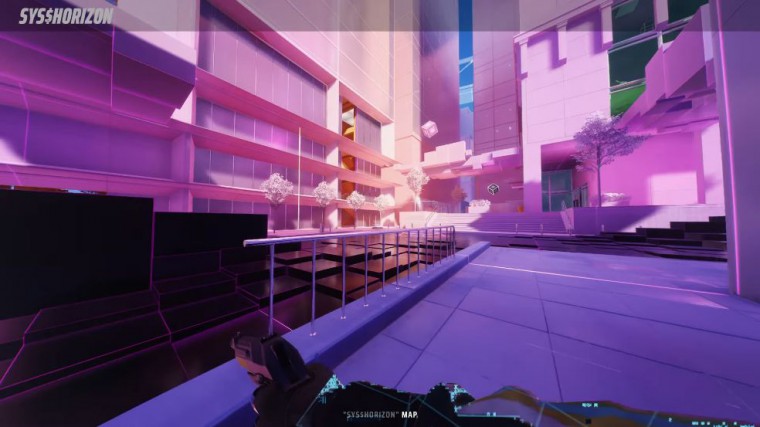 Hacked new map: sys$horizon: explore this glitchy, neon-filled cityscape with a twist of vertical and horizontal gameplay. it␙s the cns's own arena, where anything can happen!