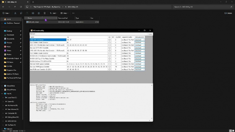 Msi utility tool