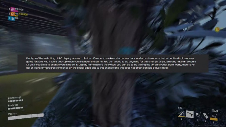 Weapon balance changes